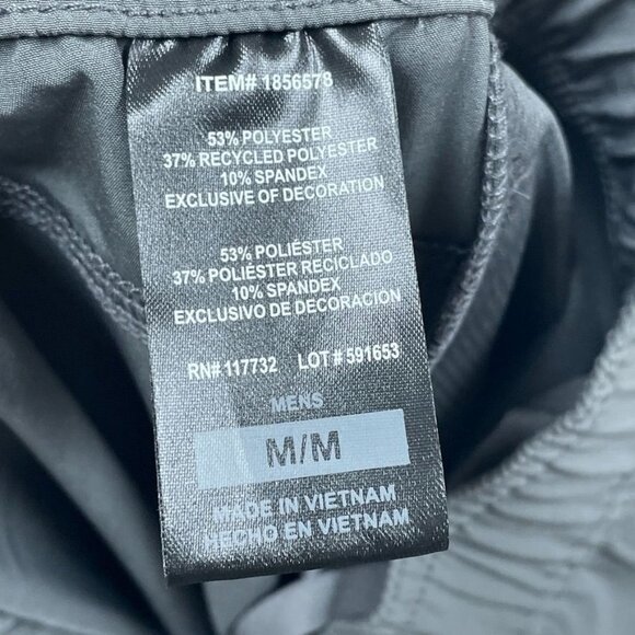 Soybu Mens Woven Jogger Recycled 4-Way Stretch M Gray a0408 - Picture 5 of 8